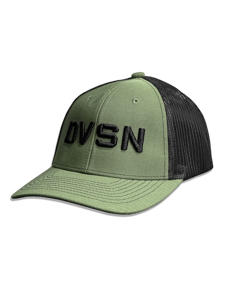 Trucker Cap – Olive Logo