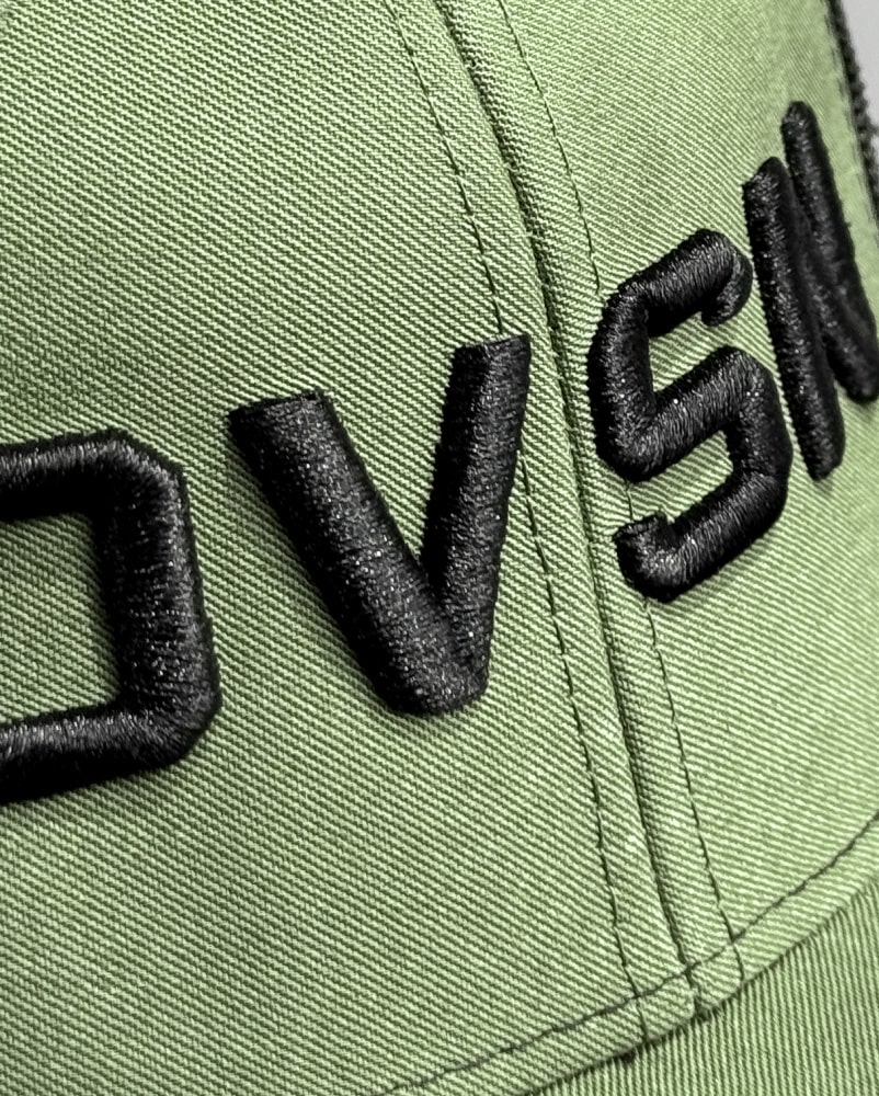 Trucker Cap – Olive Logo - Image 5