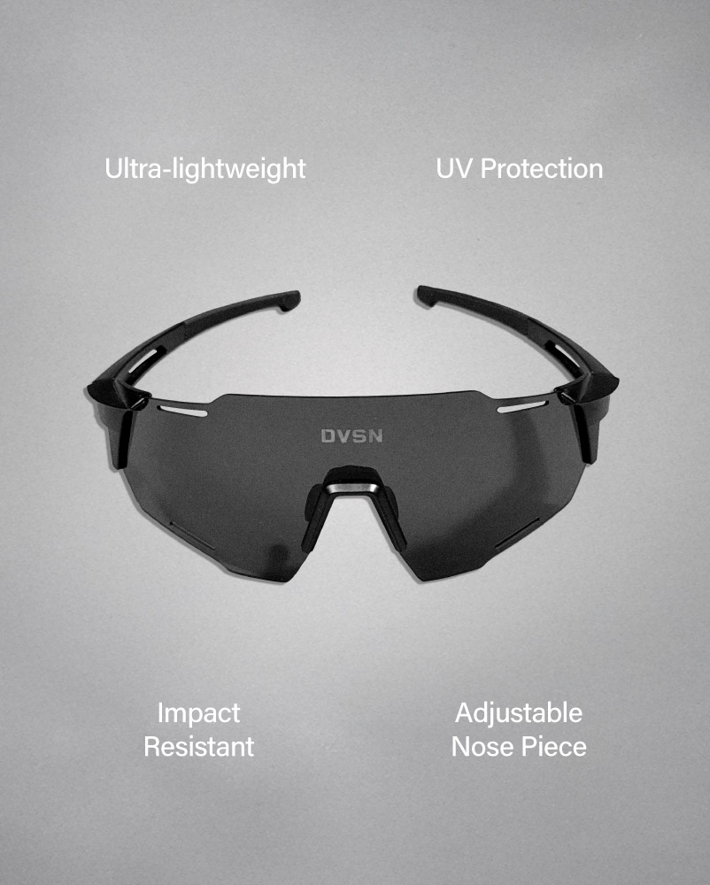 Running Glasses | Black | DVSN Icon - Image 6