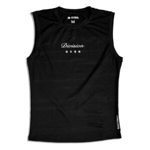 Sleeveless Training Vest | HYBRID | Black | Script Logo