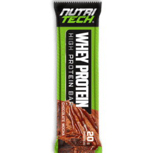 NUTRITECH WHEY PROTEIN BAR CHOCOLATE MOCHA BROWNIE 68G x12