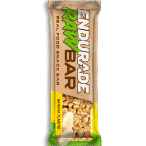 ENDURADE RAW SNACK BAR 40g x 12 Banana Almond