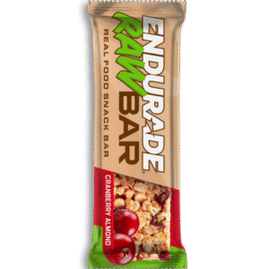 ENDURADE RAW SNACK BAR 40g x 12 Cranberry Almond